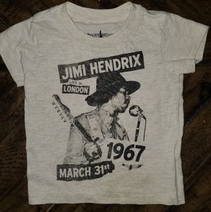 Gently used Childs Jimi Hendrix t shirt 18 months